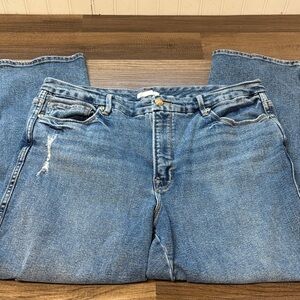 Good American straight leg jeans